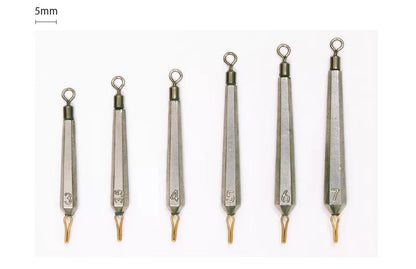 【アウトレット】鬼楽 六面タングステンシンカー   6g 1個入