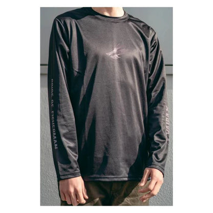 ヤイバ ドライロングTシャツ ブラック