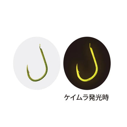 ライト伊勢尼(黄色ケイムラ) 鈎9号 13本入