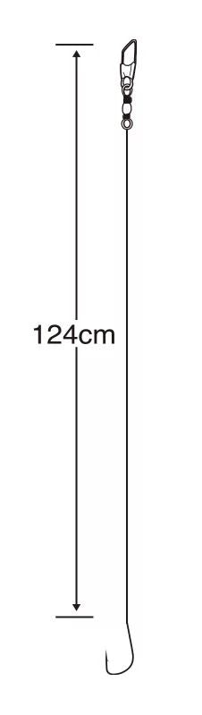 うき釣のませ シングル   10号 ハリス4 1本鈎×3セット