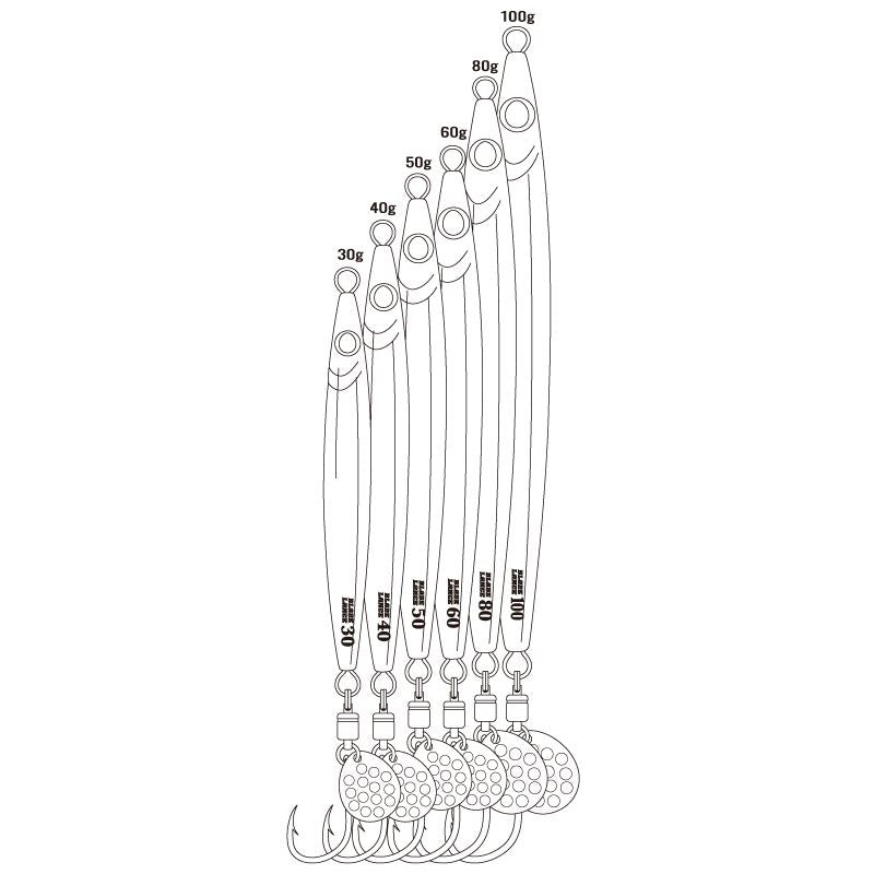 【アウトレット】ブレードランス #51/レッドゴールドピンクゼブラ 80g