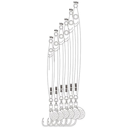 【アウトレット】ブレードランス #51/レッドゴールドピンクゼブラ 80g