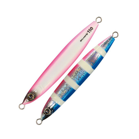 スプラッシュV(バーティカル) ブルーピンクゼブラグロー 130g