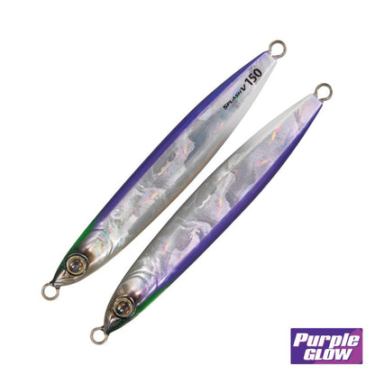 スプラッシュV(バーティカル) パープルグローテール 150g