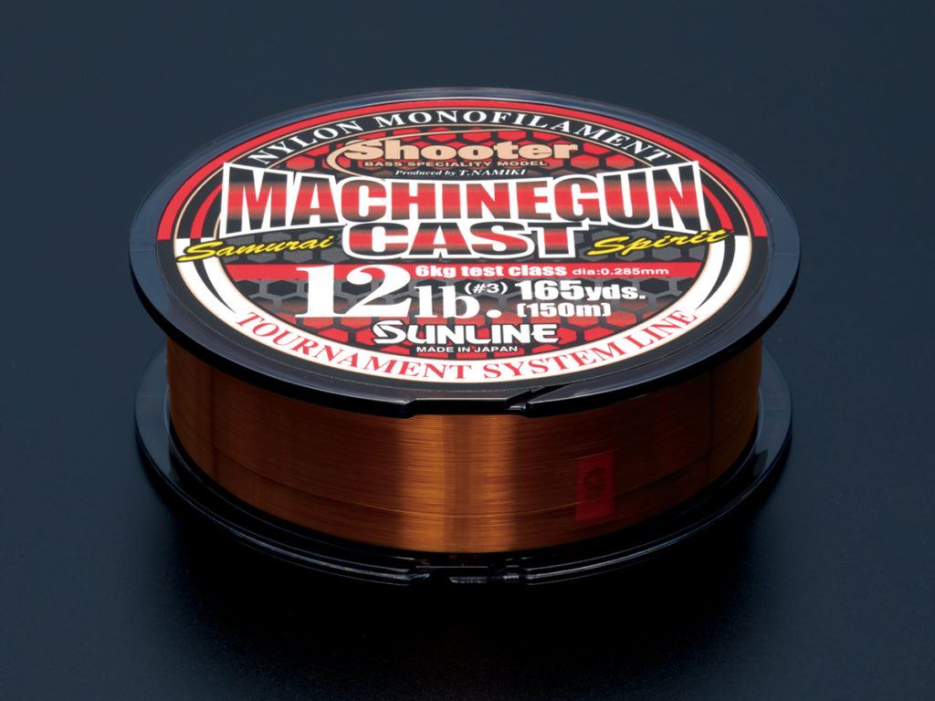 シューター・マシンガンキャスト 3号/12LB 150m単品 ニューアットブラウン ナイロン