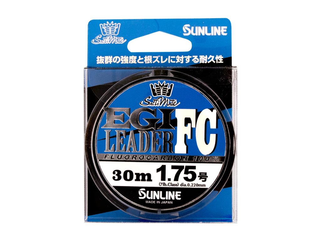 ソルティメイト エギリーダーFC 2.5号/10LB 30m単品 ナチュラルクリア フロロカーボン