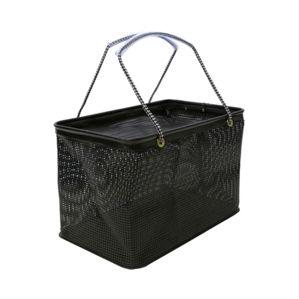 【アウトレット】731-角 フタ付ザルバッカン 38×22×25cm 色指定不可