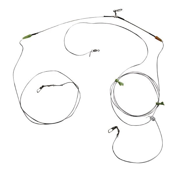 A-1001 マイカ天秤リグ 全長160cm 幹糸4号 枝糸3号 1組入