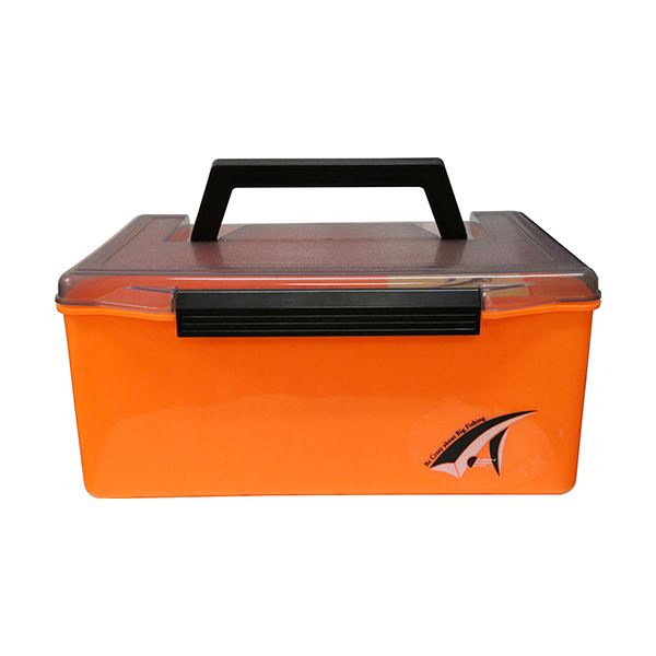 A-1006 イカメタルストッカー52 縦18.5×横27.5×高さ13cm オレンジ