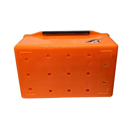 A-1006 イカメタルストッカー52 縦18.5×横27.5×高さ13cm オレンジ