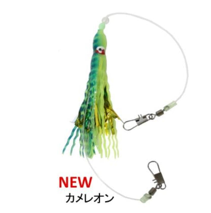 TK-009 タコパラビラ ソバージュミニ 12cm カメレオン 1個