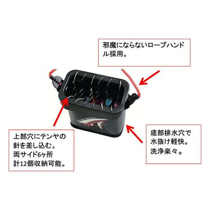 TK-020 テンヤボックス12-2 縦18×横18.5×幅11.5cm 色指定不可