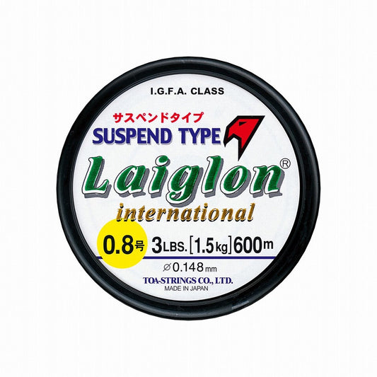 レグロンインターナショナル サスペンドタイプ ナイロン ボビン巻 ブルー 1.5号 6lb 600m