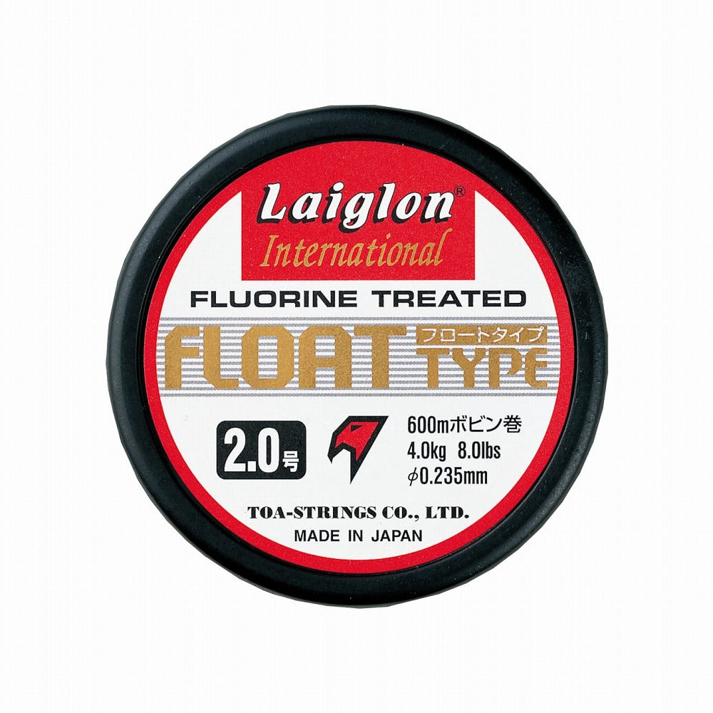 レグロンインターナショナル フロートタイプ ナイロン ボビン巻 イエロー 3.5号 600m