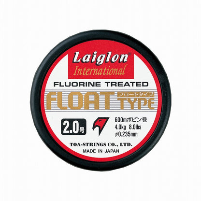 レグロンインターナショナル フロートタイプ ナイロン ボビン巻 イエロー 3.5号 600m