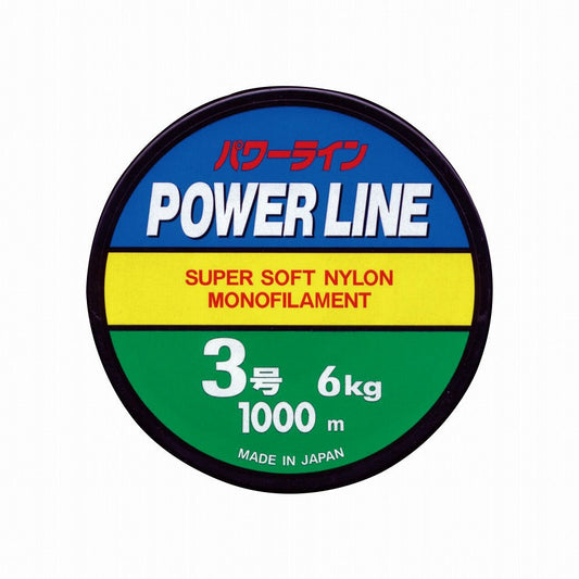 パワーライン ナイロン ボビン巻 ナチュラル 10号 1000m