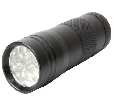 UVライト 12LED ブラック