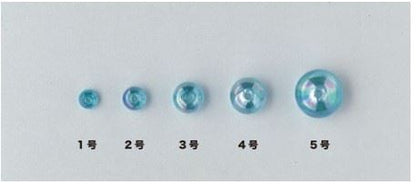 オーロラ・ビーズ クリスタル 4号