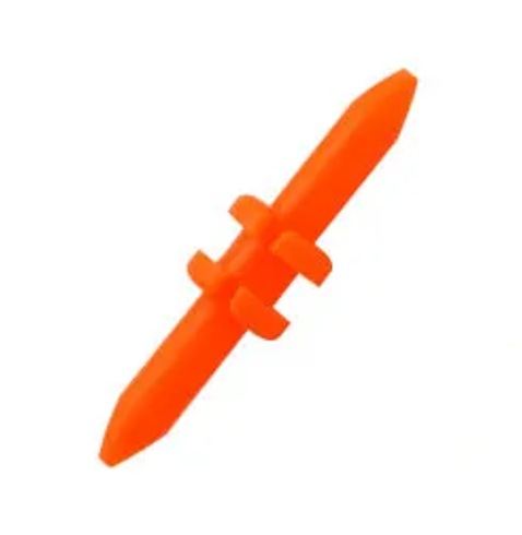 フカセからまん棒ロック オレンジ 4個入