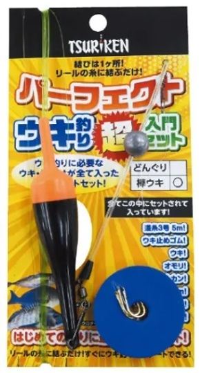 パーフェクトウキ釣り超入門セット 棒ウキ