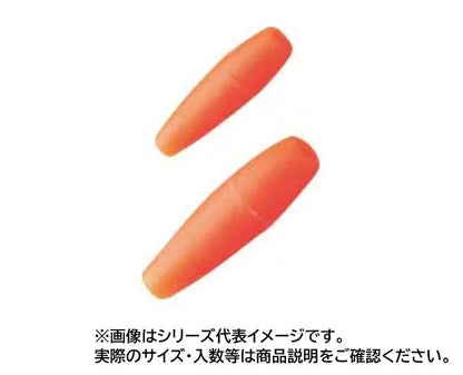カラーウキゴム オレンジ S 5個入