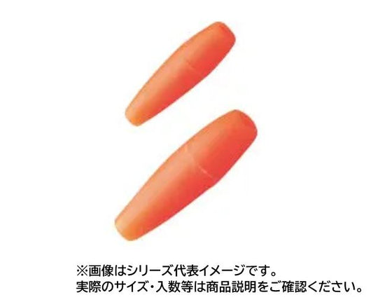 カラーウキゴム オレンジ M 5個入
