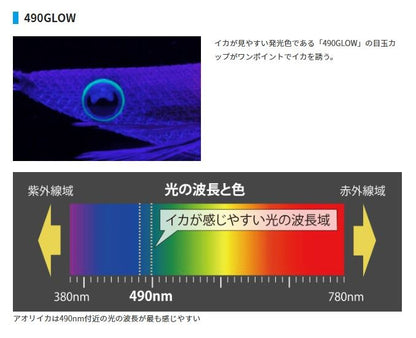 エギ王ライブ ディープ 3.5号D 105mm 007/ブルーポーション