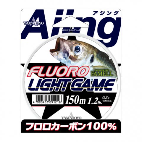 フロロライトゲーム クリア 150m 0.4号(1.5LB)