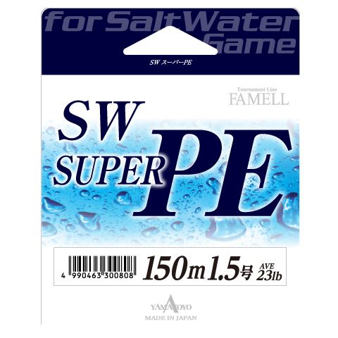 SWスーパーPE ブルー 150m 0.6号(10LB)