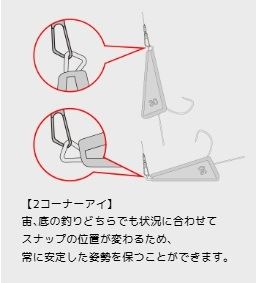 カットウトライシンカーWアーム完全仕掛 30号   1個
